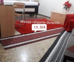 Un excelente masaje y condiciónes de higiene