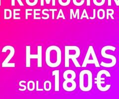PROMOCIÓN ESPECIAL FESTA MAJOR MANRESA