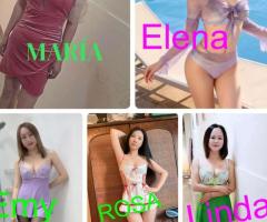 Dulces hermanas asiáticas acaban de llegar a Barcelona