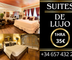 ALQUILER DE SUITES DE LUJO ECONÓMICAS   PARA ESCORTS 1/hora  35€