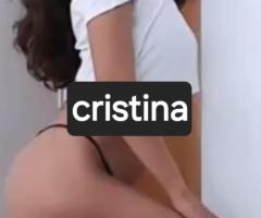 SOLO SALIDAS. CRISTINA ESPAÑOLA DESPAMPANANTE SÚPER FIESTERA